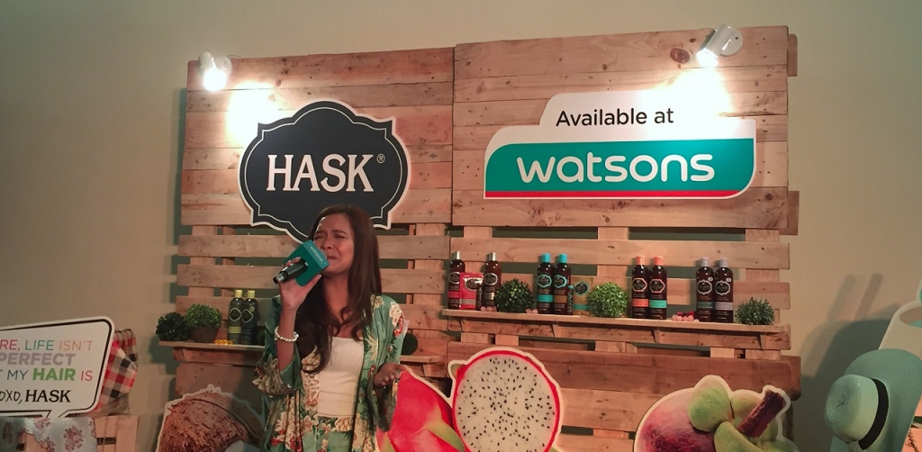 #Scenes: Hollywood Famous Hair Care Brand, Hask Is Now Available In Watsons Malaysis Stores!-Pamper.my