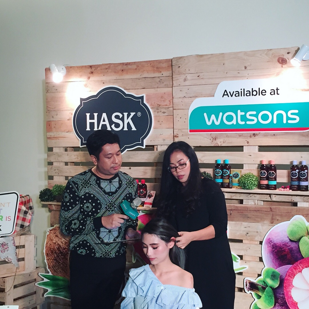 #Scenes: Hollywood Famous Hair Care Brand, Hask Is Now Available In Watsons Malaysis Stores!-Pamper.my