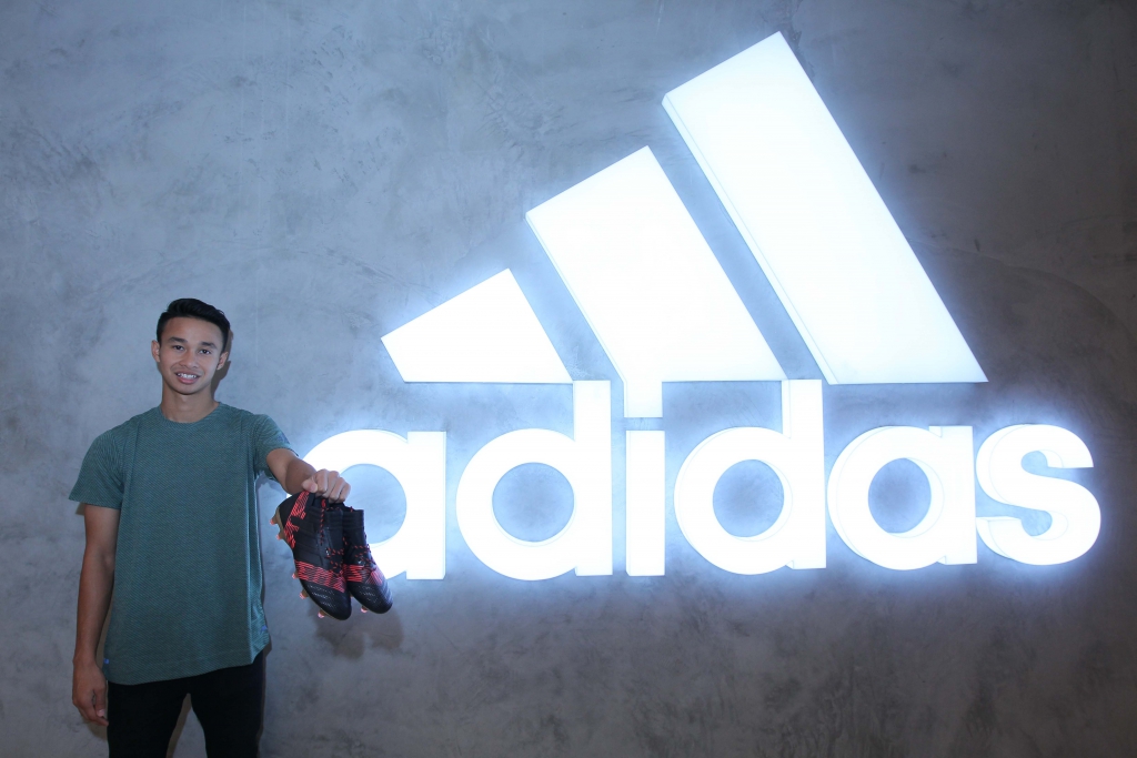 Rising Footballing Talent, Wan Kuzain Wan Kamal Signs One-Year Deal With Adidas Malaysia-Pamper.my