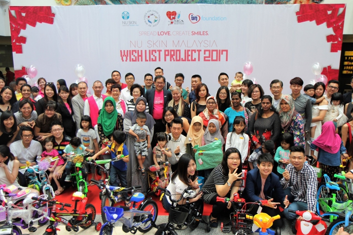 Nu Skin Malaysia Fulfilled More Than 500 Children's Christmas Wishes For Nu Skin Malaysia Wish List Project 2017-Pamper.my