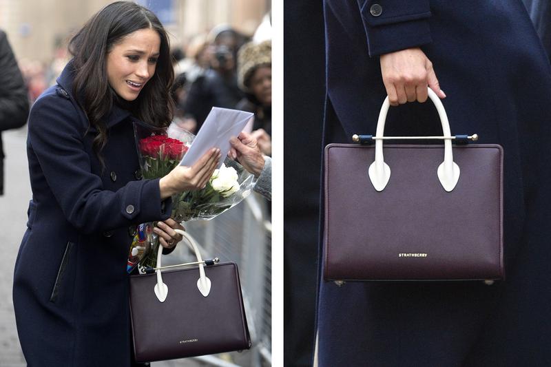 The Last Meghan Markle Strathberry Bag Is Currently Up For  Auction