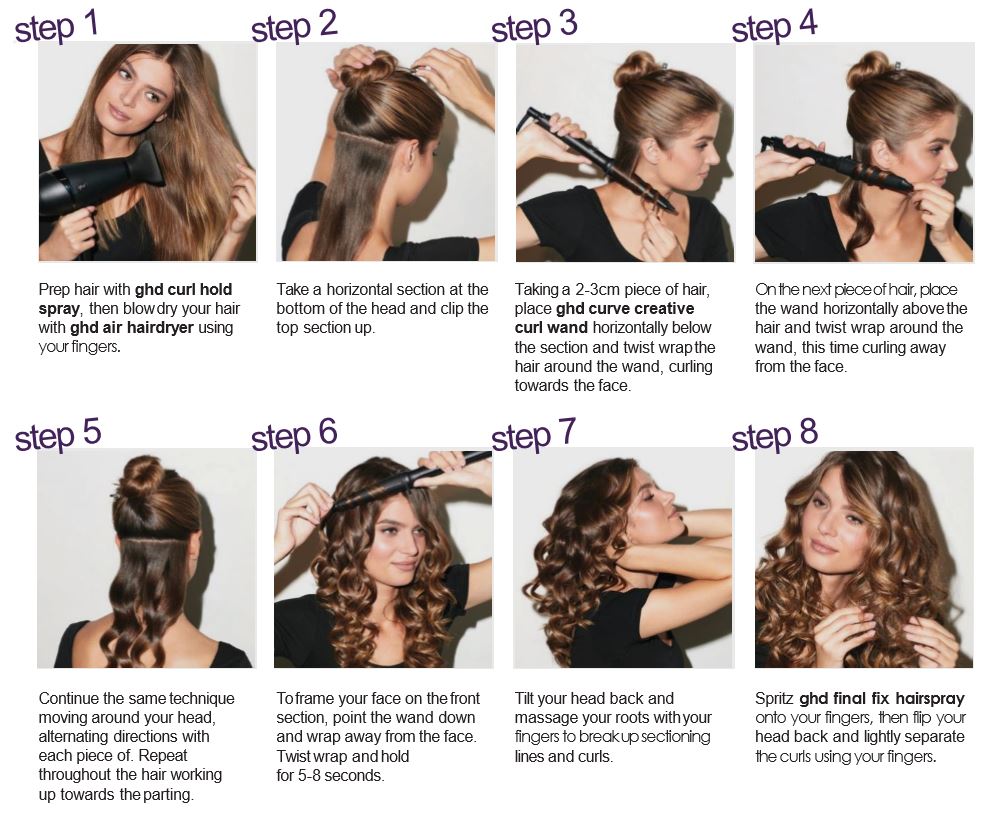 ghd Disco Curls Tutorial