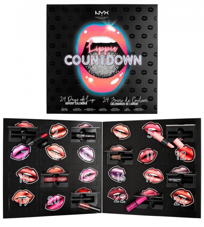 NYX Professional Makeup Lip Advent Calendar 2017-Pamper.my