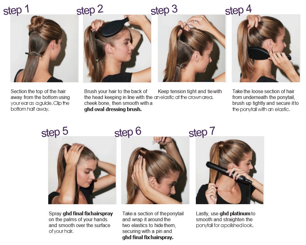 ghd Power Pony Tutorial