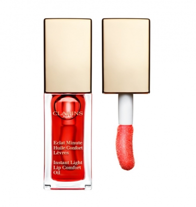 Clarins Lip Comfort Oil, Red berry-Pamper.my