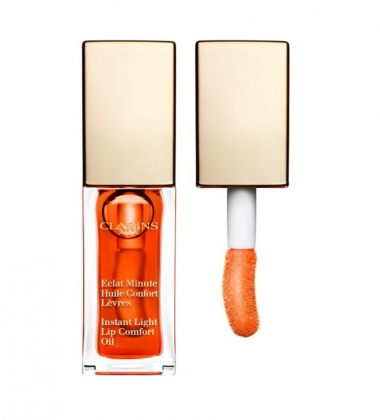 Clarins Lip Comfort Oil, Tangerine-Pamper.my