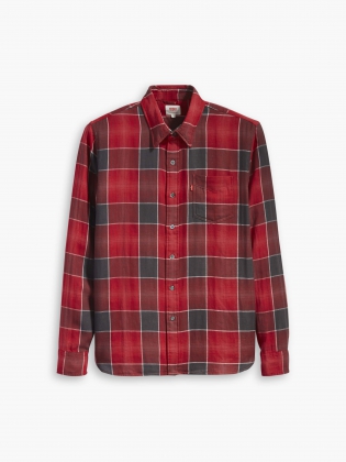 Levis MEN'S POCKET SHIRT - LIVINGSTON CHINESE RED - RM179-Pamper.my