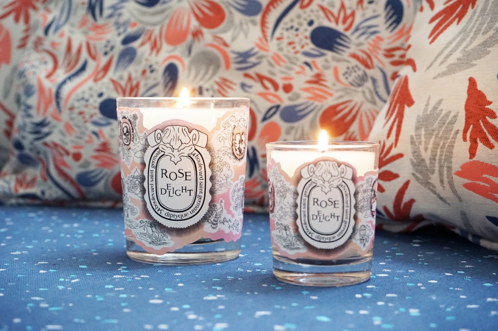 diptyque  キャンドル ROSE DELIGHT 70g