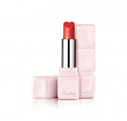 Guerlain KISSKISS LOVELOVE Lipstick, 574 Orange-Pamper.my