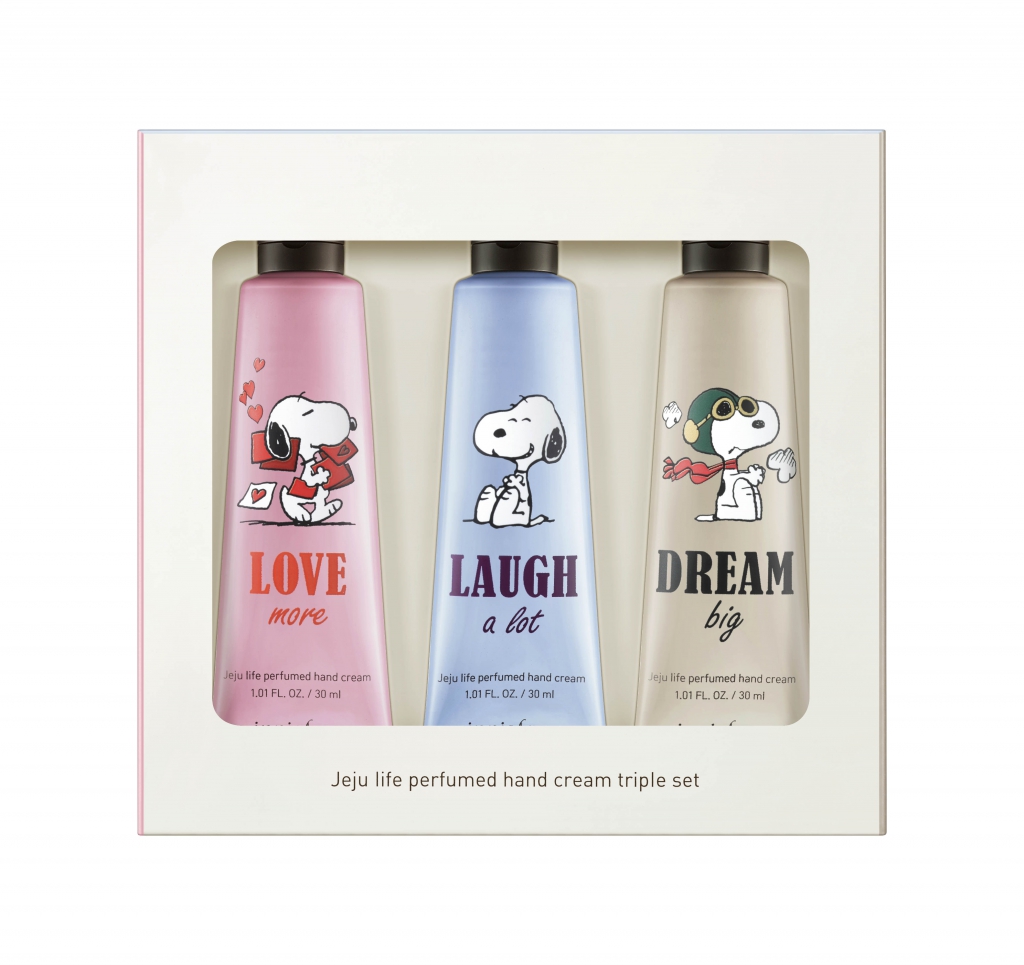 innisfree x Snoopy Jeju Life Perfumed Hand Cream Triple Set - RM54