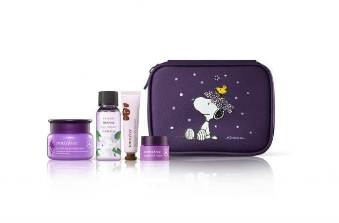 innisfree x Snoopy Orchid Purple Box - RM111