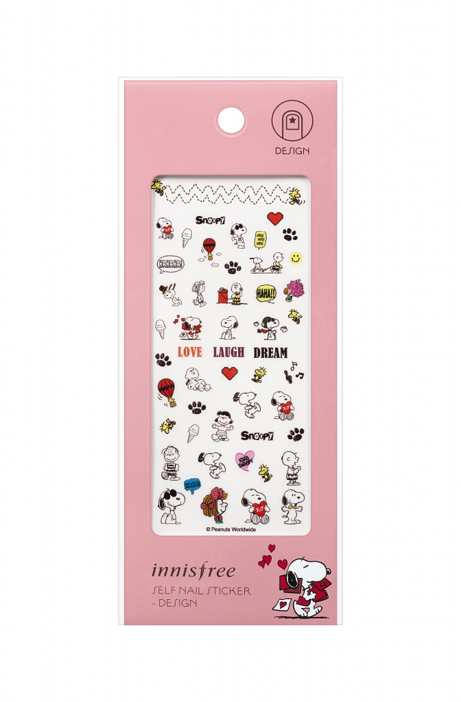 innisfree x Snoopy Self Nail Sticker Design - RM15