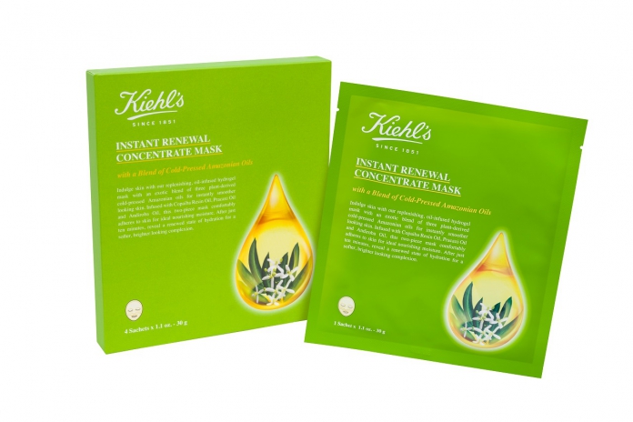 Experience Dewy, Soft Skin With The New Kiehl's Instant Renewal Concentrate Mask-Pamper.my