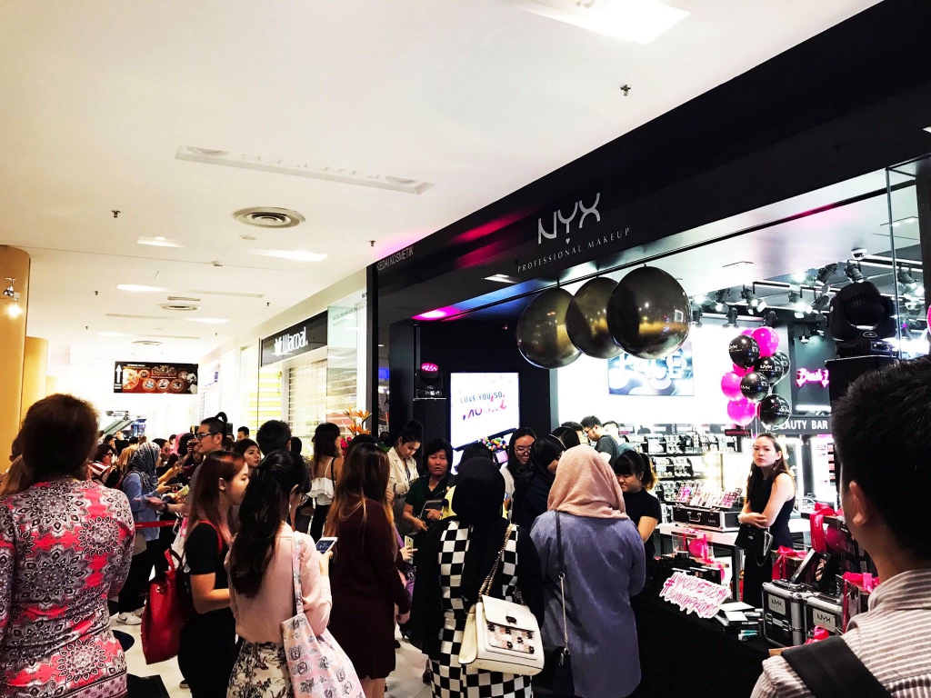 #Scenes: NYX Professional Makeup Opens Second Store In Sunway Pyramid-Pamper.my