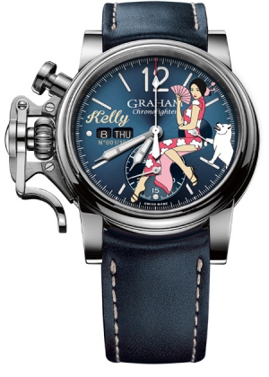 Graham Kelly Chronofighter Vintage Nose Art Ltd Watch-Pamper.my