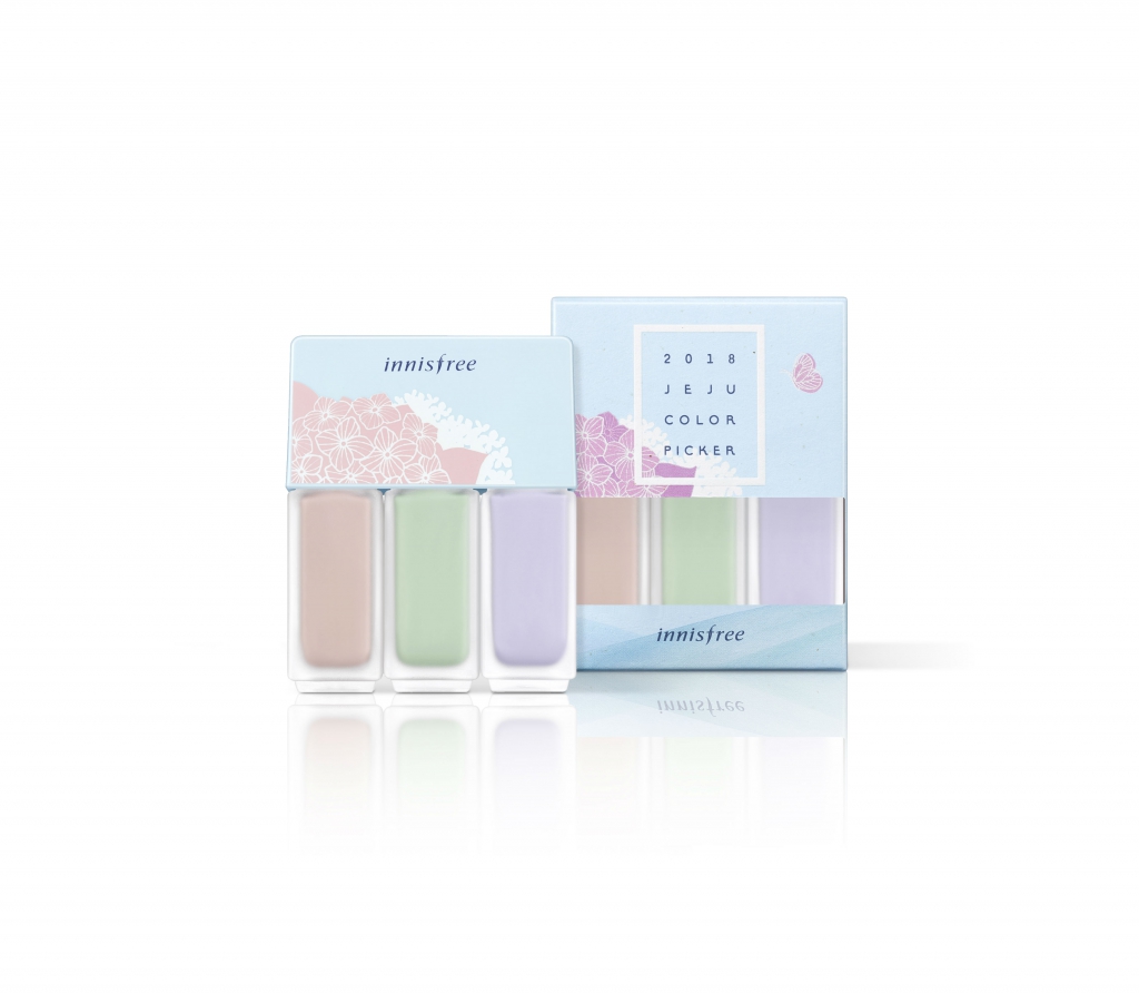 innisfree Jeju Color Picker 2018 Collection, Color Correcting Kit-Pamper.my
