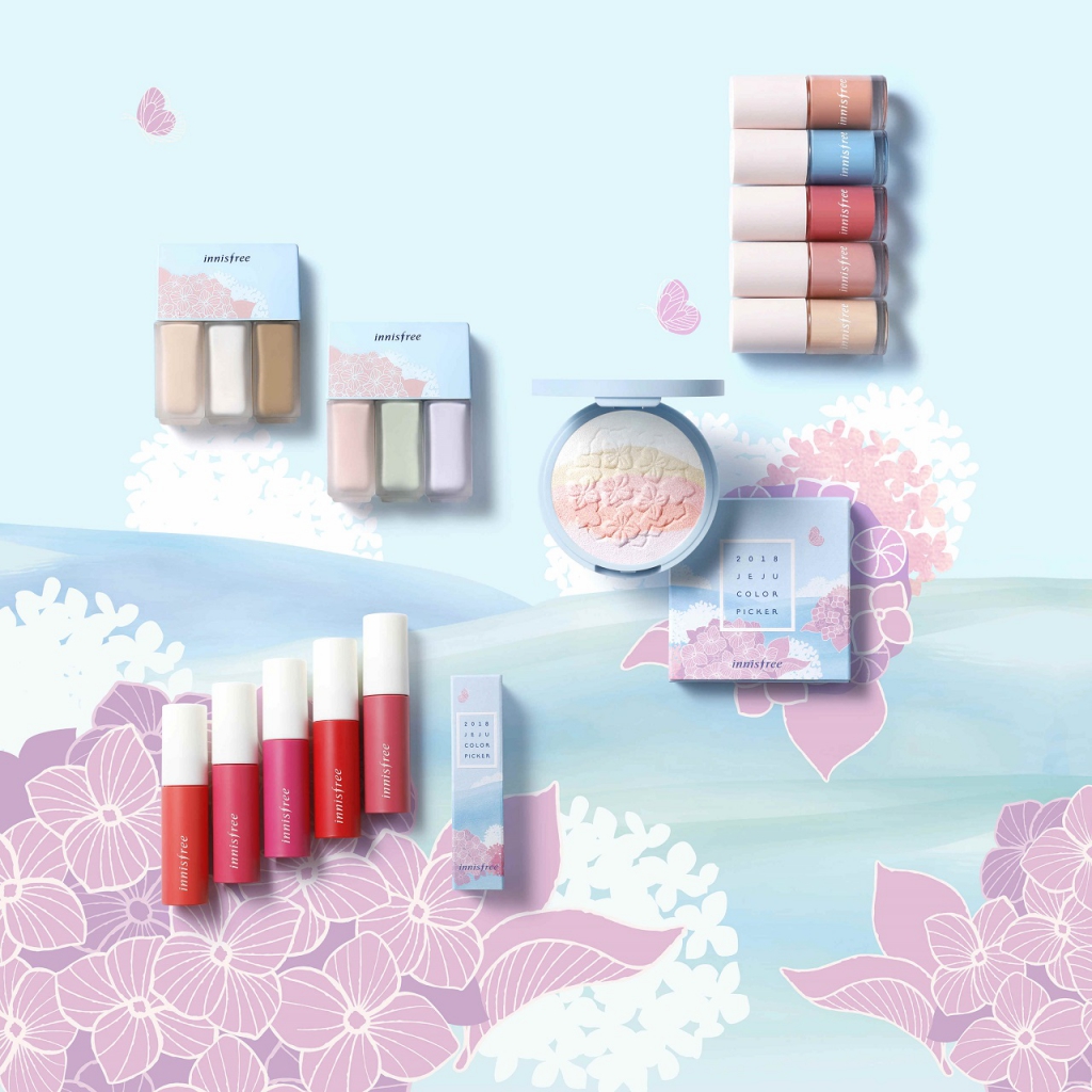 innisfree Jeju Color Picker Collection, Embrace The Beauty Of Jongdal-ri, Jeju Island-Pamper.my