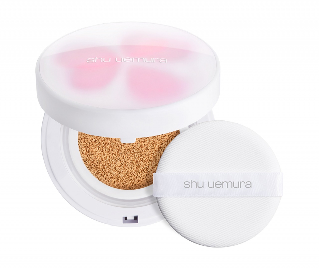 Achieve Smooth, Poreless Skin Just Like Fresh Flower Petals With The shu uemura Petal Skin Cushion Foundation-Pamper.my