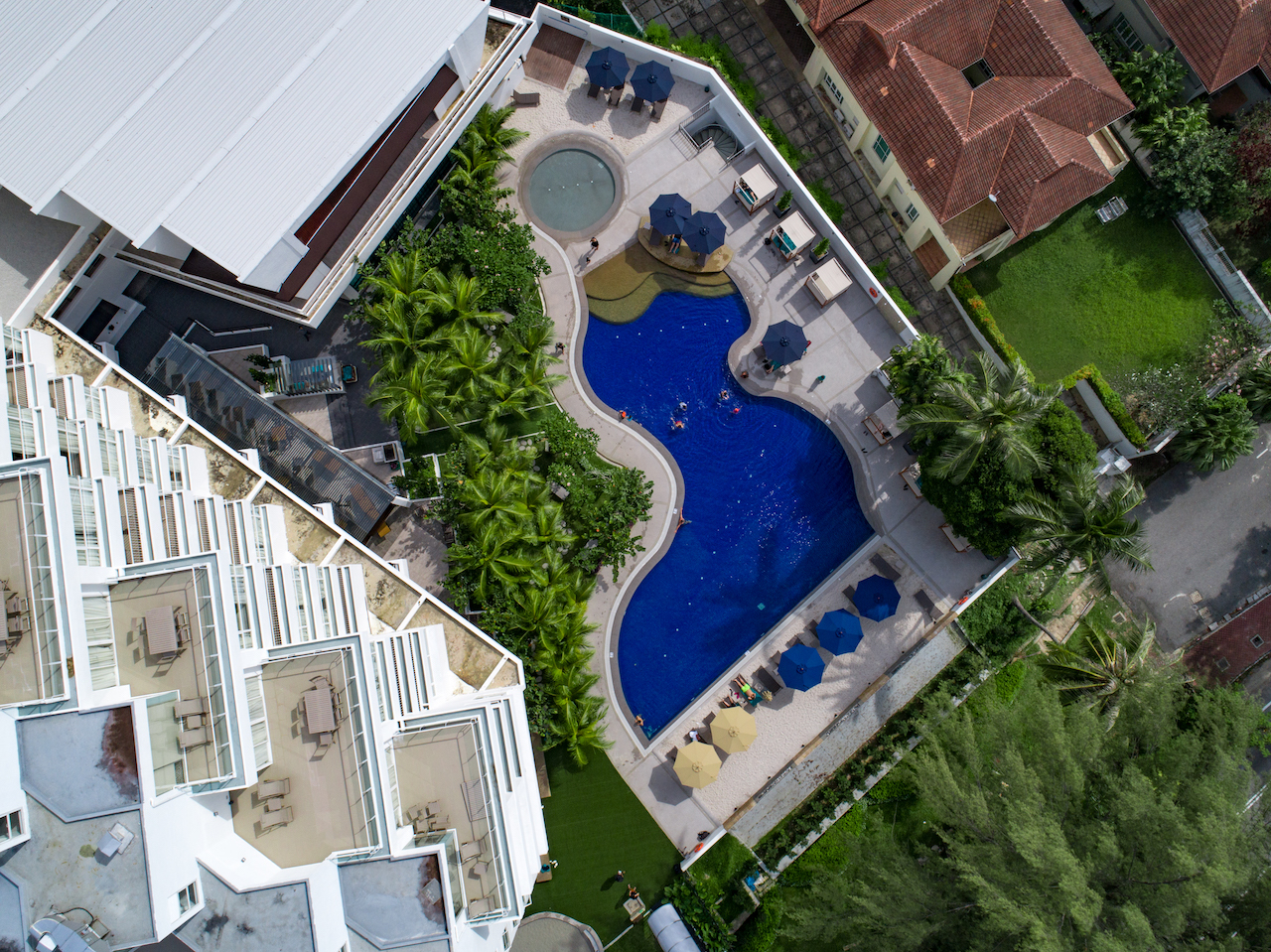 DoubleTree Resort by Hilton Penang - Outdoor Pool (top view)