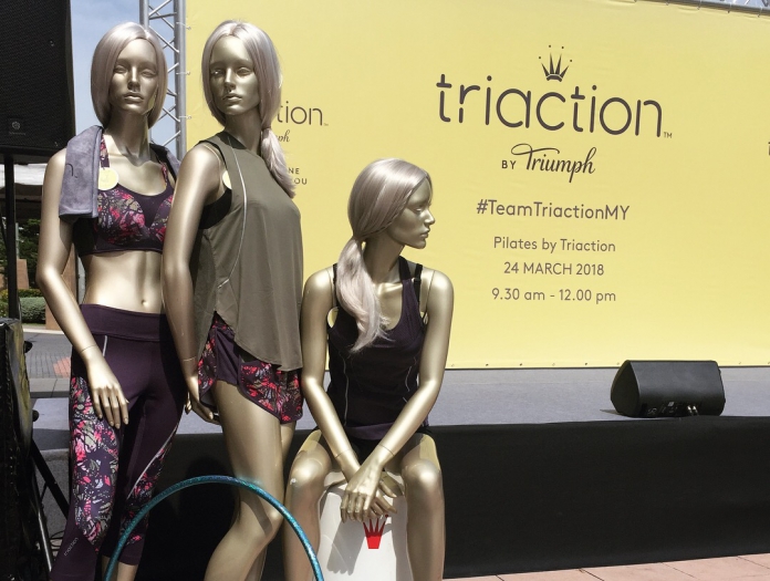 #Scenes: Triumph Launches Triaction Spring/Summer 2018 Collection With A Pilates Class-Pamper.my