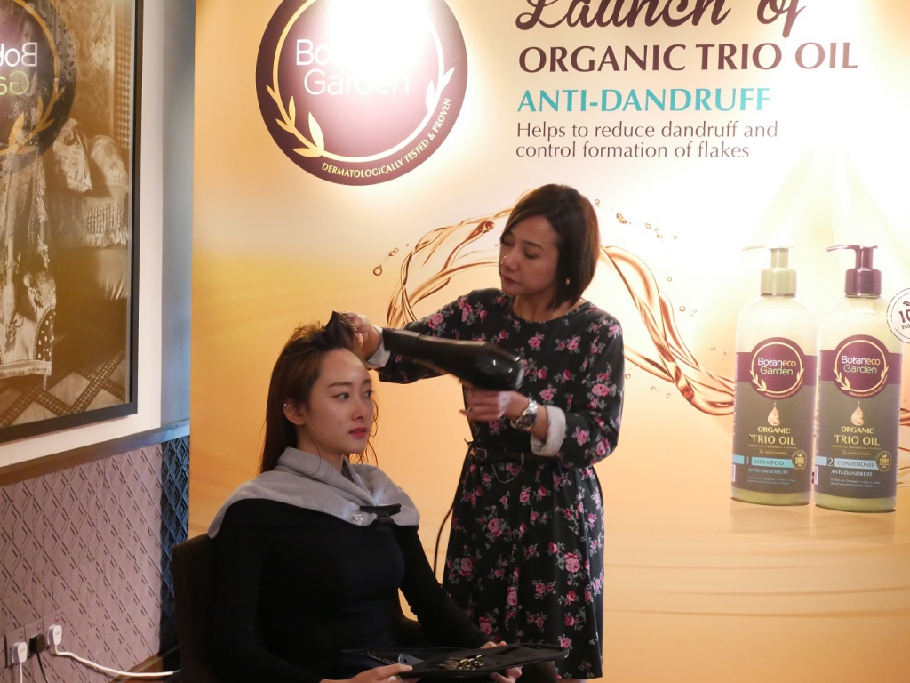 #Scenes: Botaneco Garden Launches New Organic Trio Oil Anti-Dandruff Range-Pamper.my