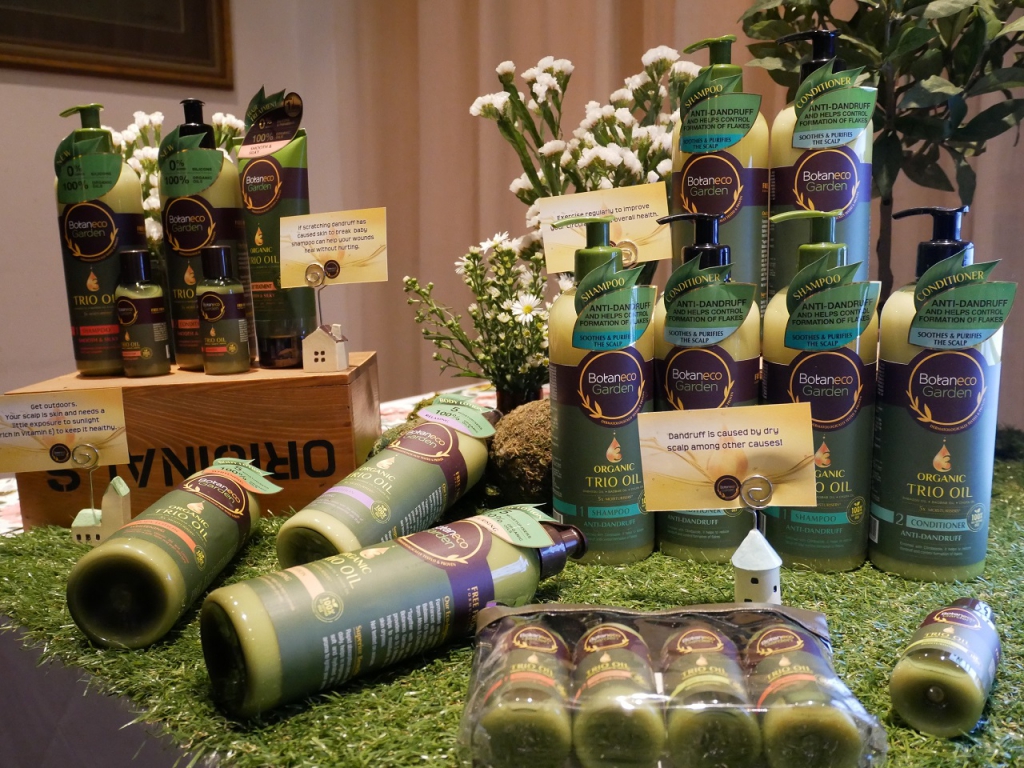 #Scenes: Botaneco Garden Launches New Organic Trio Oil Anti-Dandruff Range-Pamper.my