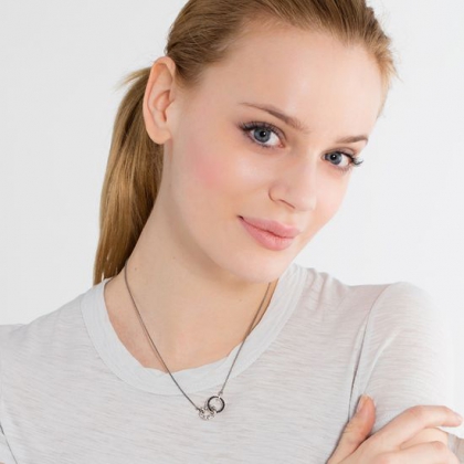 Thomas Sabo Necklace Skull Pave KE1498-643-11