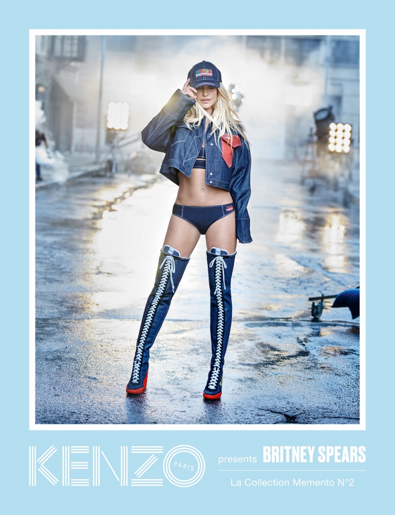 Britney Spears Is The New Face Of KENZO's La Collection Momento N°2 Campaign-Pamper.my