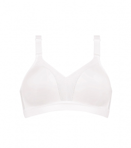 Triumph Triaction Wellness Non-wired Bra - White