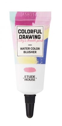 Etude House colorful drawing water color blusher_baby's breath pink