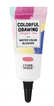 Etude House colorful drawing water color blusher_bouquet rose