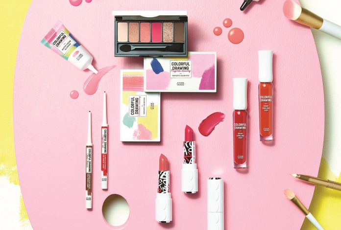 Paint Your Canvas (Face) With Bright Colors With These Paints From Etude House 2018 Spring Makeup - Colorful Drawing Collection-Pamper.my