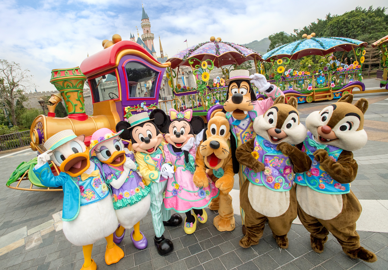 1.Disney Friends Springtime Carnival