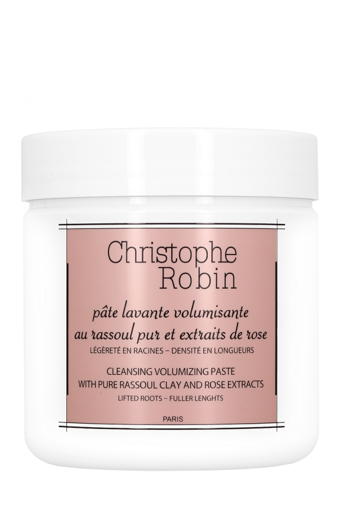 Christophe Robin Cleansing Volumizing Paste with Pure Rassoul Clay and Rose Extracts