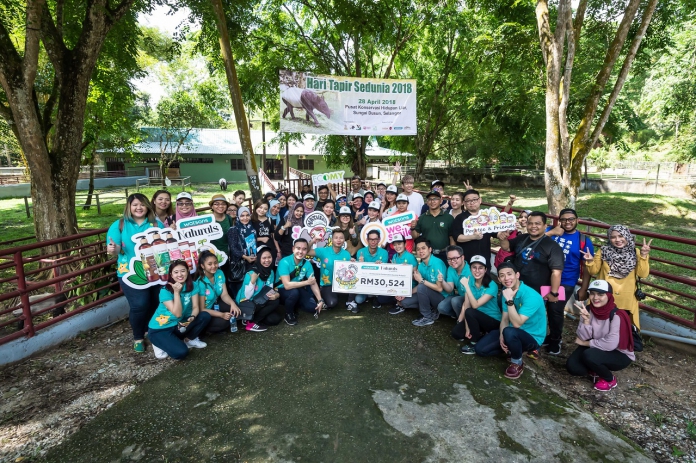 #Scenes: Watsons, Pocotee & Friends, And The Ecotourism & Conservation Society Of Malaysia (ECOMY) Celebrates World Tapir Day 2018-Pamper.my