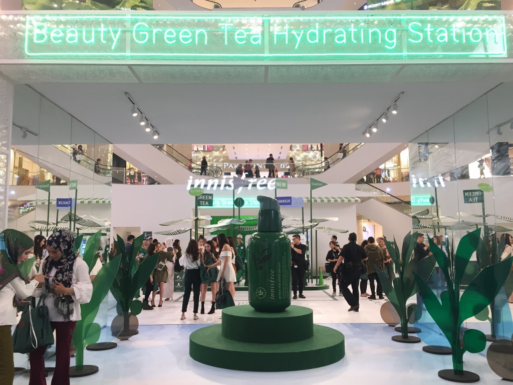 5 Things To Do At innisfree's Beauty Green Tea Hydrating Station In Pavilion Kuala Lumpur-Pamper.my