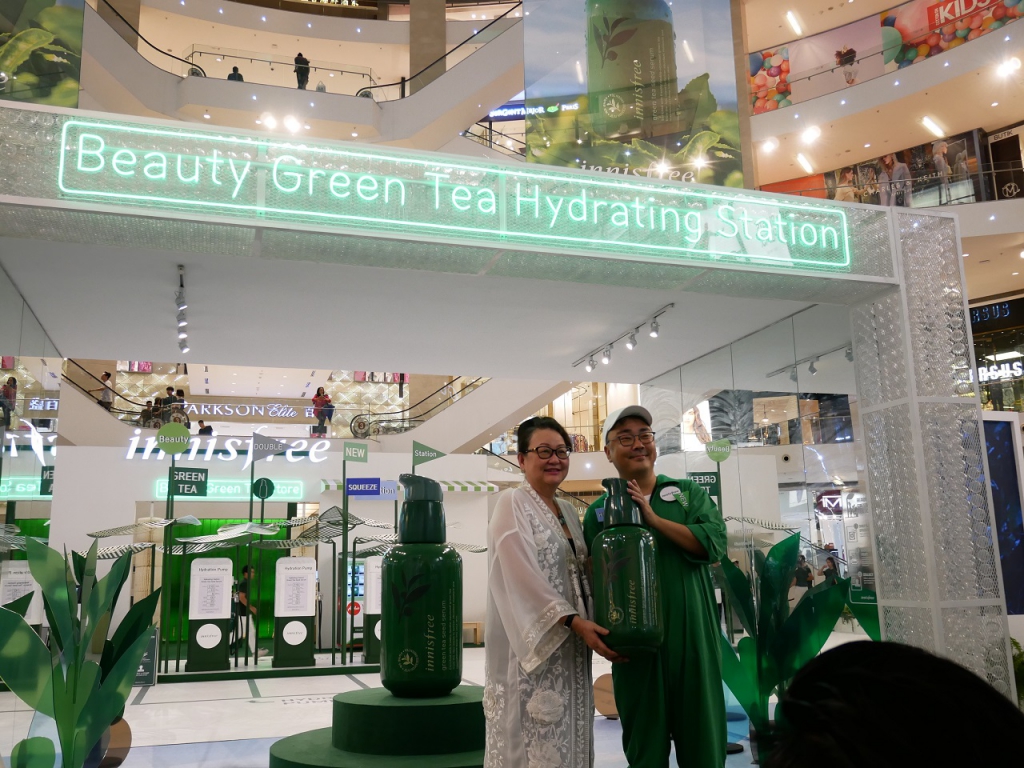 5 Things To Do At innisfree's Beauty Green Tea Hydrating Station In Pavilion Kuala Lumpur-Pamper.my