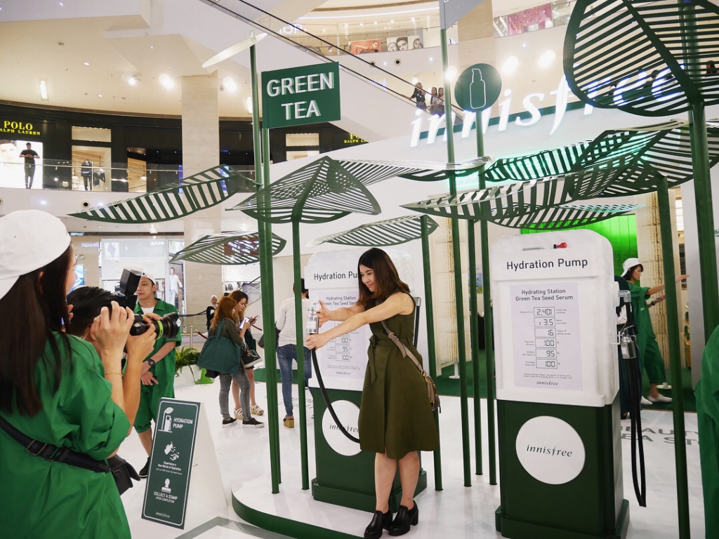 5 Things To Do At innisfree's Beauty Green Tea Hydrating Station In Pavilion Kuala Lumpur-Pamper.my