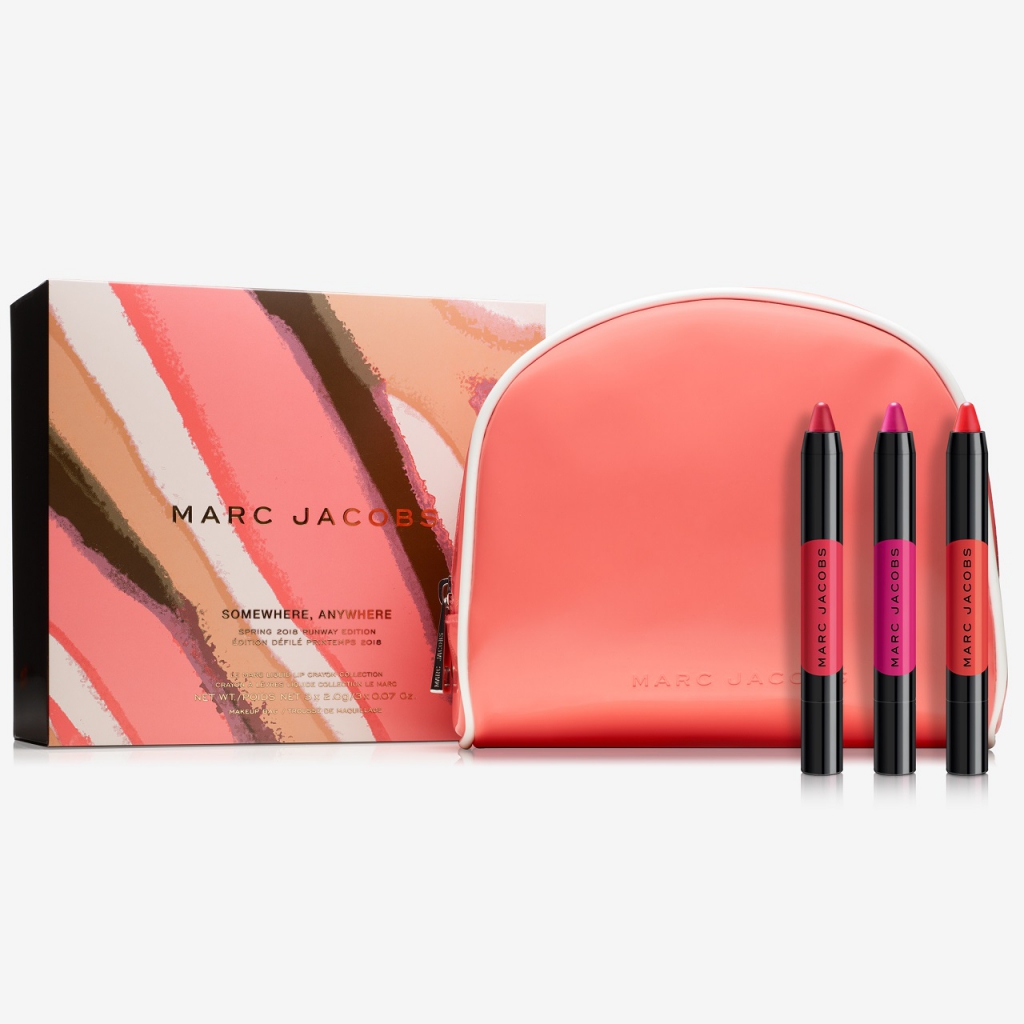 Marc Jacobs Beauty Spring 2018 Fashion Collection, Somewhere Anywhere Lip Kit
