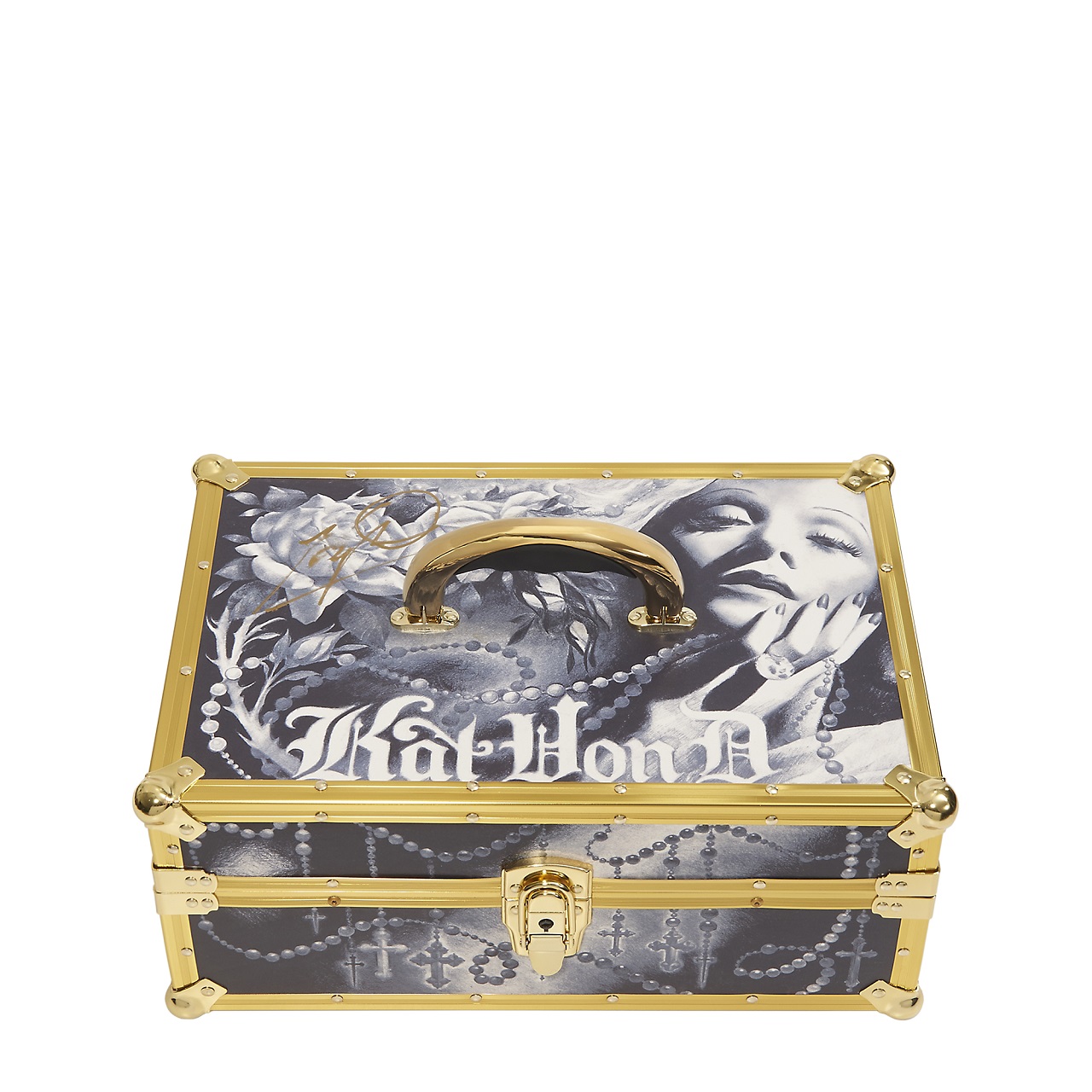 Kat Von D 10 Year Anniversary Signed Trunk