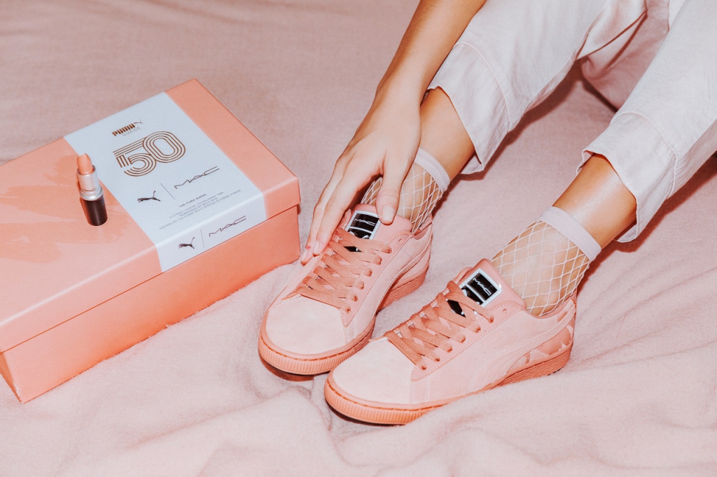 PUMA Releases Three Special-Edition Suede Sneakers With MAC Cosmetics-Pamper.my