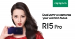 Dilireba Dilmurat, the product ambassador of R15 Pro