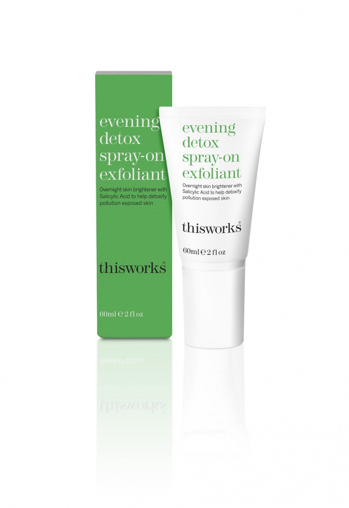 This Works Evening Detox Spray-on Exfoliant