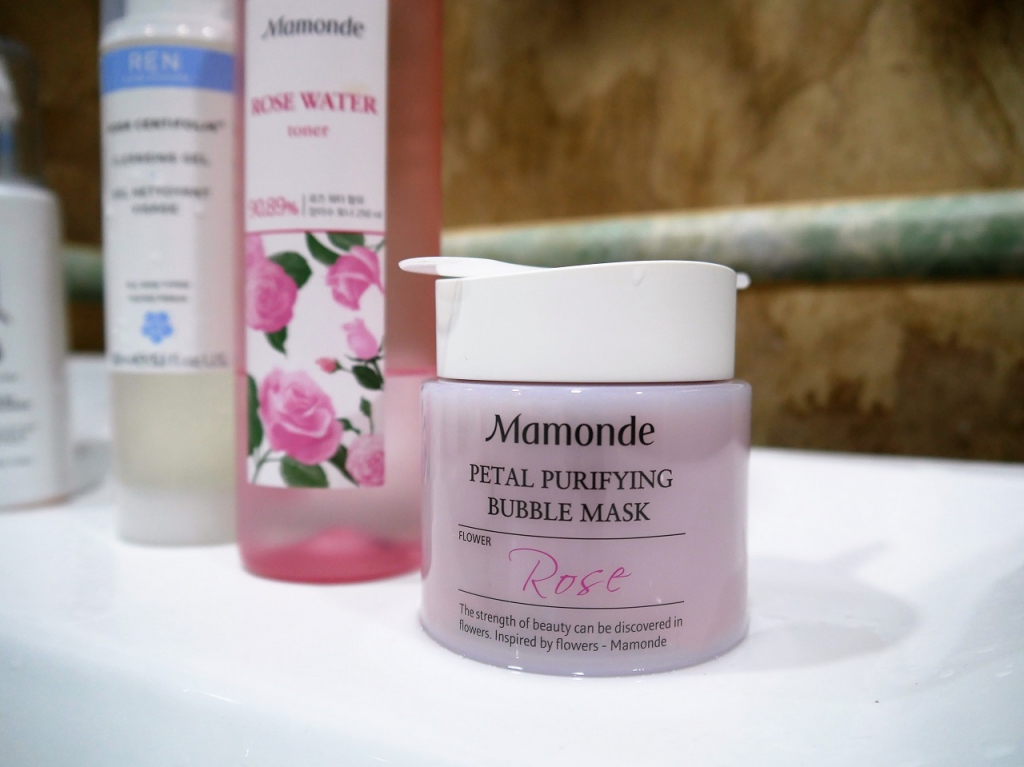 Tried & Tested: Mamonde Petal Purifying Bubble Mask & Calming Hydro Sleeping Mask-Pamper.my