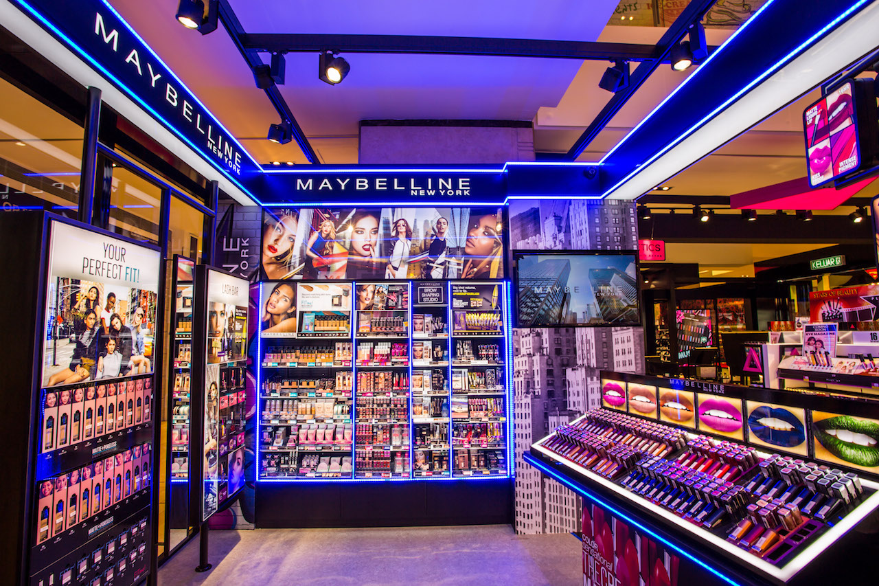 Malaysia’s first Maybelline concept counters