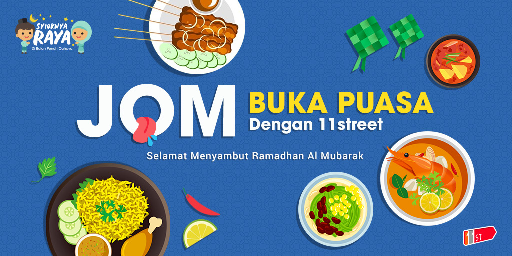 Jom Buka Puasa Dengan 11street