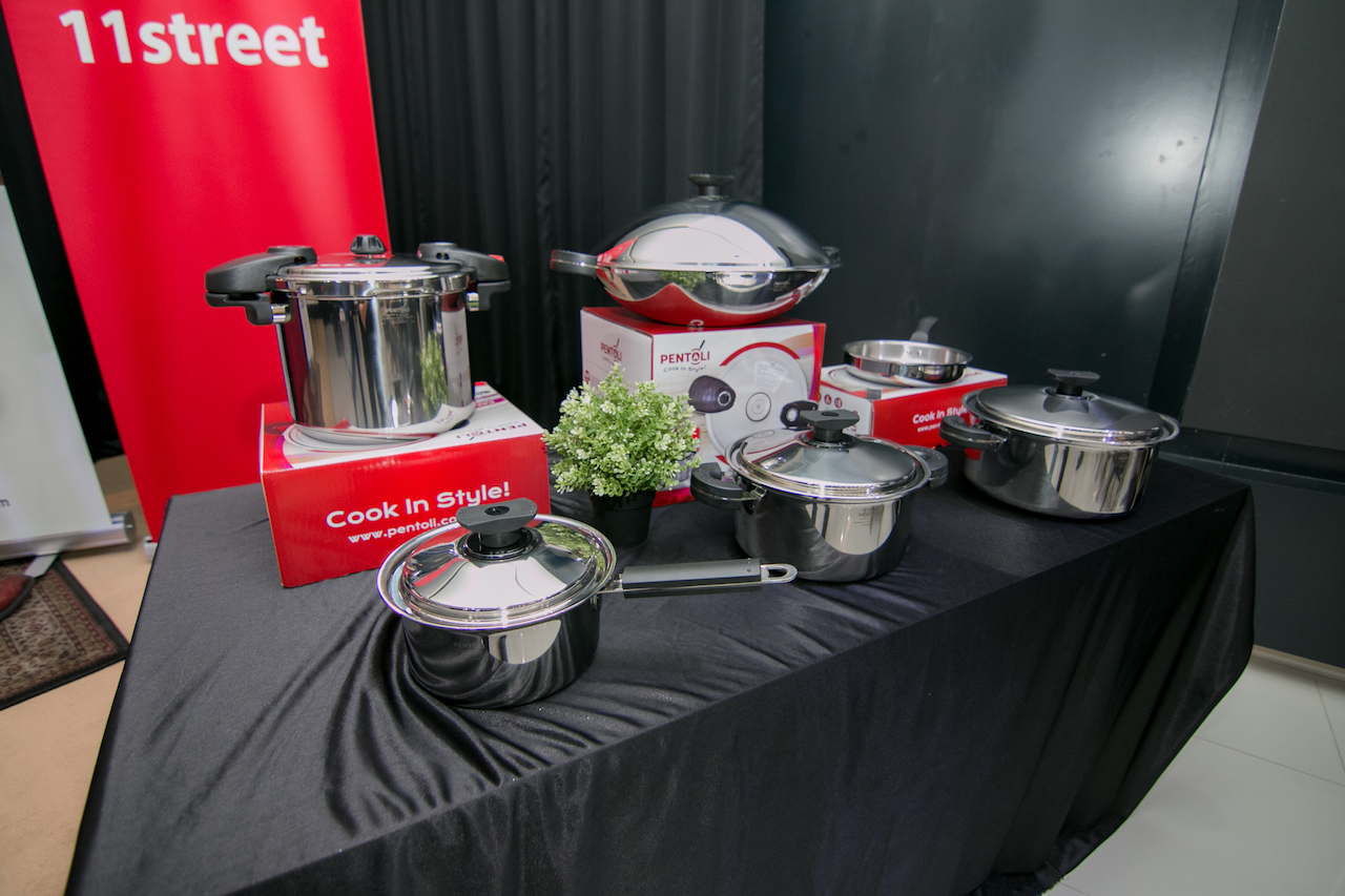 Pentoli's range of cookware