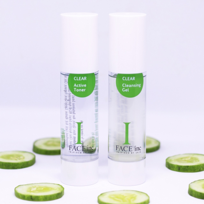 The Face Inc's Cleansing Gel & Active Toner, The Vital First Step Duo To Clearer Skin-Pamper.my