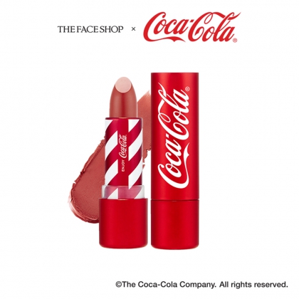 Coca-Cola X The Face Shop COCA COLA LIP STICK 05 VINTAGE RED