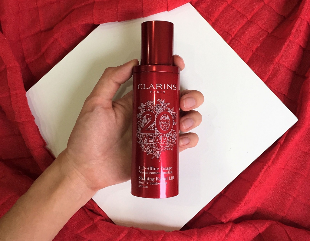 Clarins Celebrates The 20th Anniversary Of The Cult-Favourite, Shaping Facial Lift With A Limited Edition Bottle Design-Pamper.my
